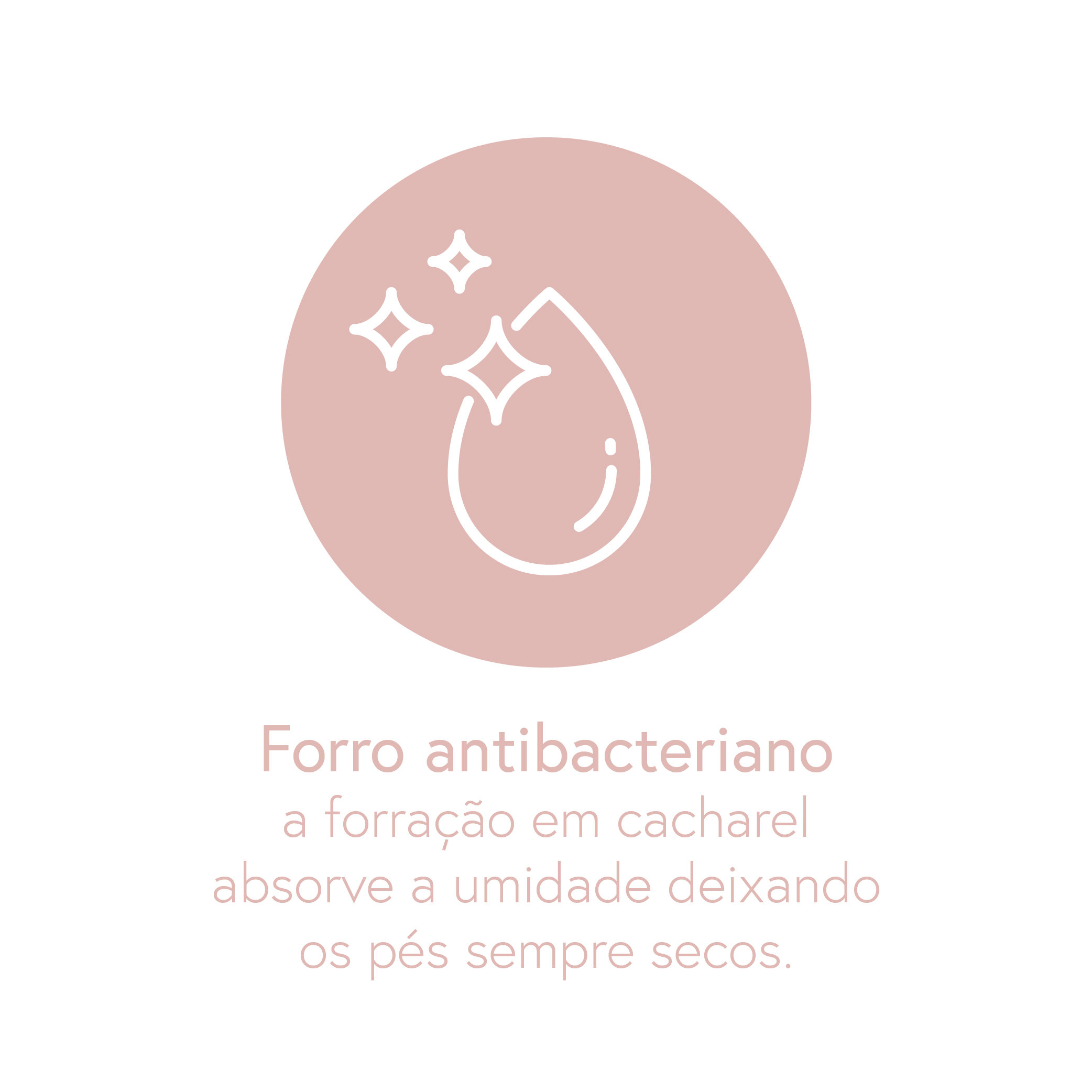 Forro antibacteriano
