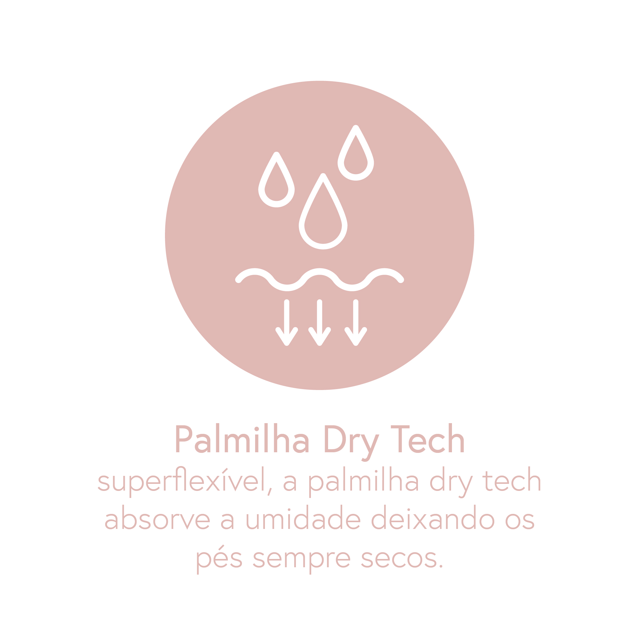 Palmilha Dry Tech